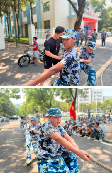 【军训进行时】火力开“拔” ，这场拔河比赛超“燃”