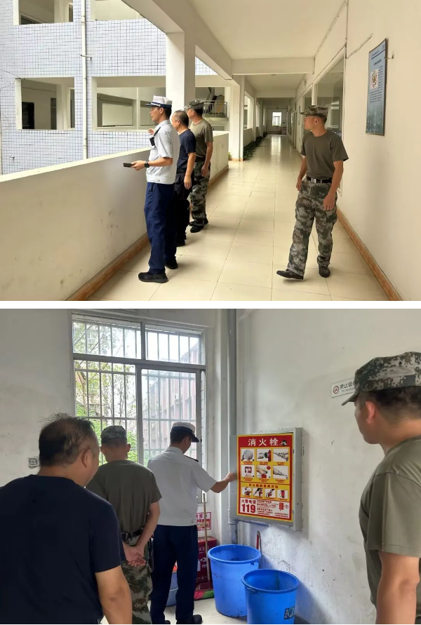 关注消防安全，共筑平安校园——消防大队来校开展消防安全检查